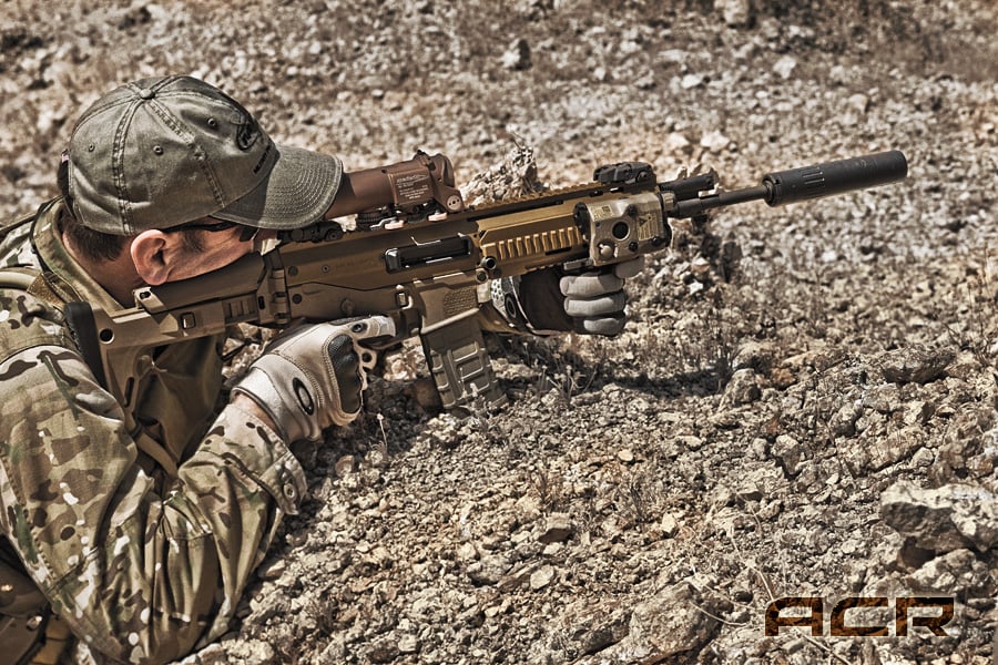 If you haven't heard about the Bushmaster ACR (Adaptive Combat Rifle) 