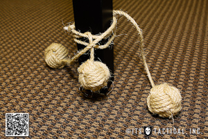 Post image for Knot of the Week: DIY Boleadora Throwing Weapon using Monkey’s Fists