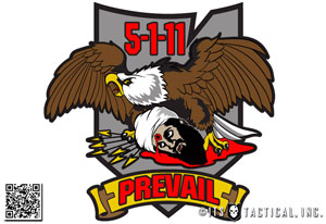 Post image for Limited Edition 5.1.11 Prevail Morale Patch to Benefit America’s Mighty Warriors