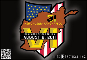 Post image for 8.6.11 Tribute Patch Honoring Heroes with Proceeds going Directly to the Navy SEAL Foundation