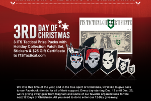 Post image for Magnum 12 Days of Christmas Giveaways Featuring ITS Tactical Today!