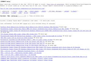 Post image for GunBot Helps you Find In-Stock Ammo Realtime