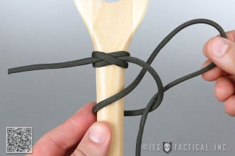 Paracord Paddle Wrapping 06