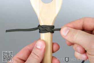 Paracord Paddle Wrapping 08