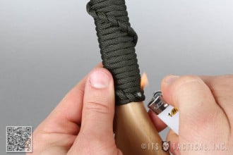 Paracord Paddle Wrapping 13