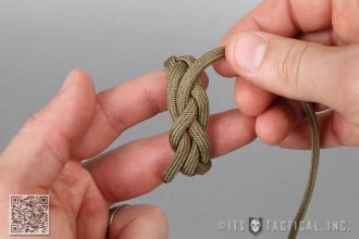 Paracord Paddle Wrapping 33