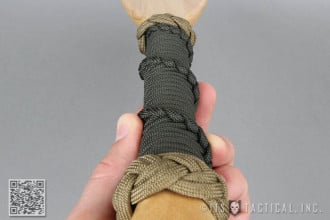 Paracord Paddle Wrapping 49