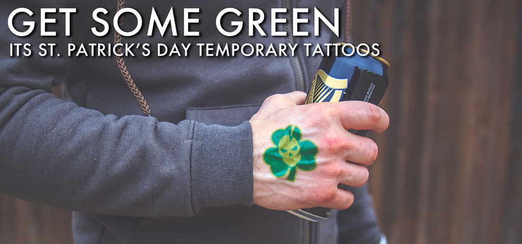 St. Patrick's Day Temporary Tattoo
