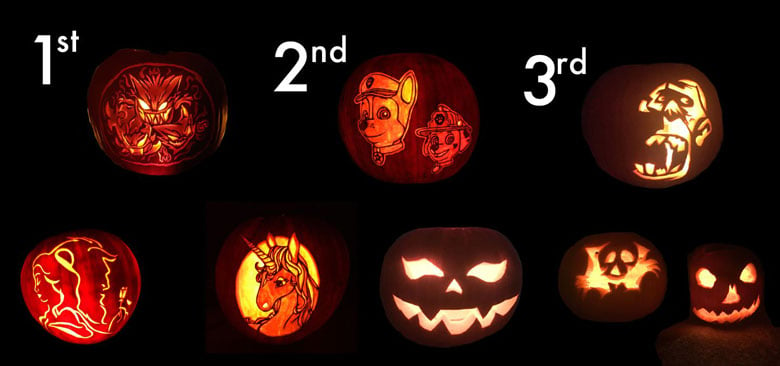 Pumpkin Carving Contest Previous Winners