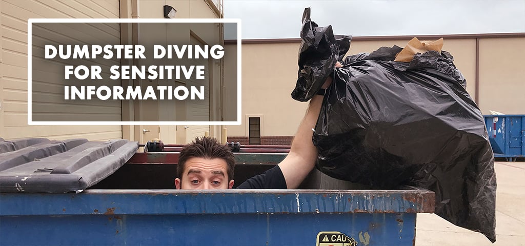 Dumpster Diving for Sensitive Information