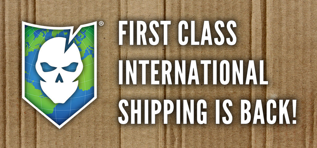 First Class International Shipping