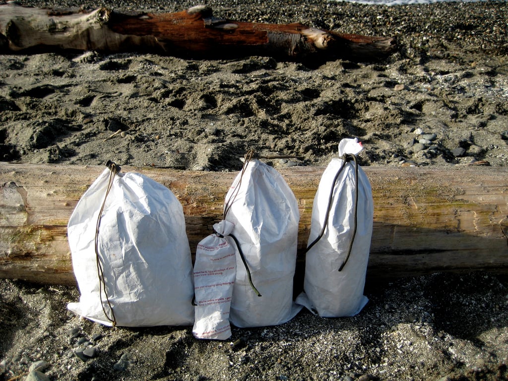 Trash Can Liners, Fire-Resistant Aluminum/Poly for Cease-Fire Butt