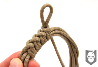 The Simplest and the Strongest Paracord Yeti Handle - Adjustable Sliding  Locking Knot / Cobra Weave 