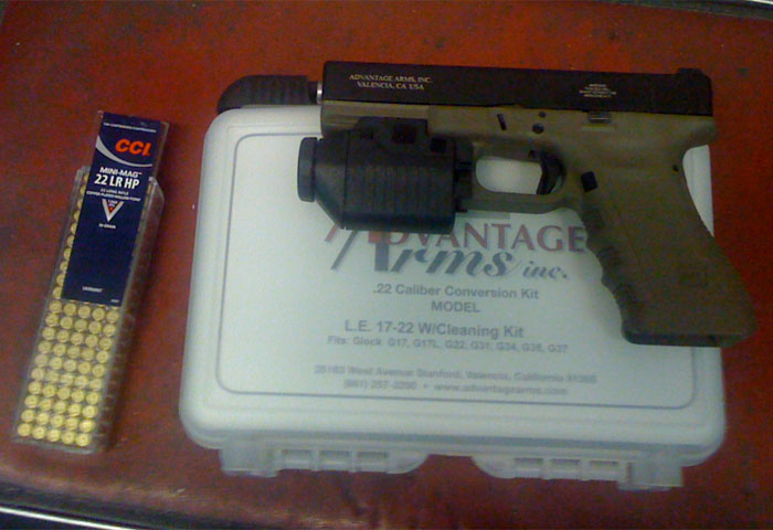 Advantage Arms GLOCK 26 27 Gen3 Conversion Kit .22LR + Range BAG