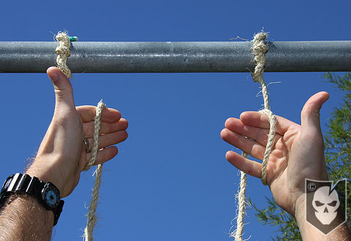 Rope Ladder Lashing