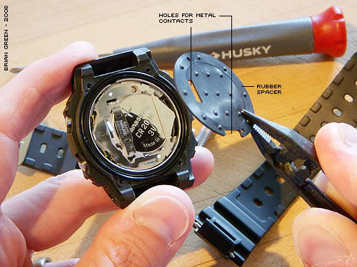 G-Shock DW-5600 DIY Negative Display