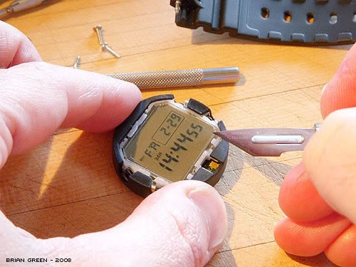 G-Shock DW-5600 DIY Negative Display