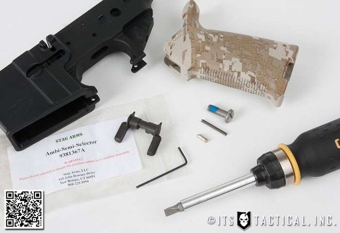 DIY AR-15 Build - Safety Selector and Pistol Grip Installation