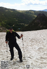 Mike on Saint Mary's Glacier