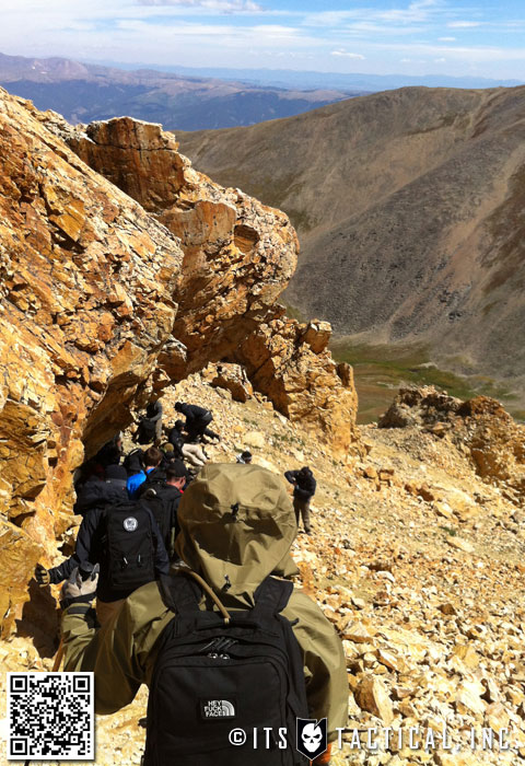 Resting on Mt. Belford