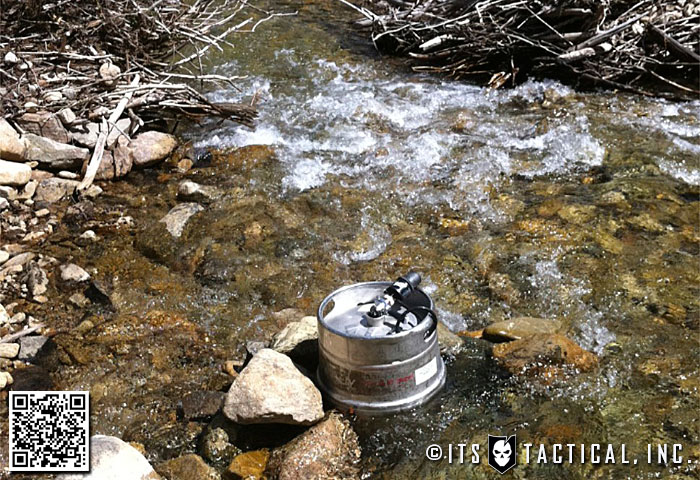 Keeping the keg cold