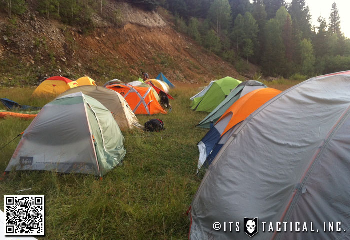 GORUCK Ascent HQ Tent Site