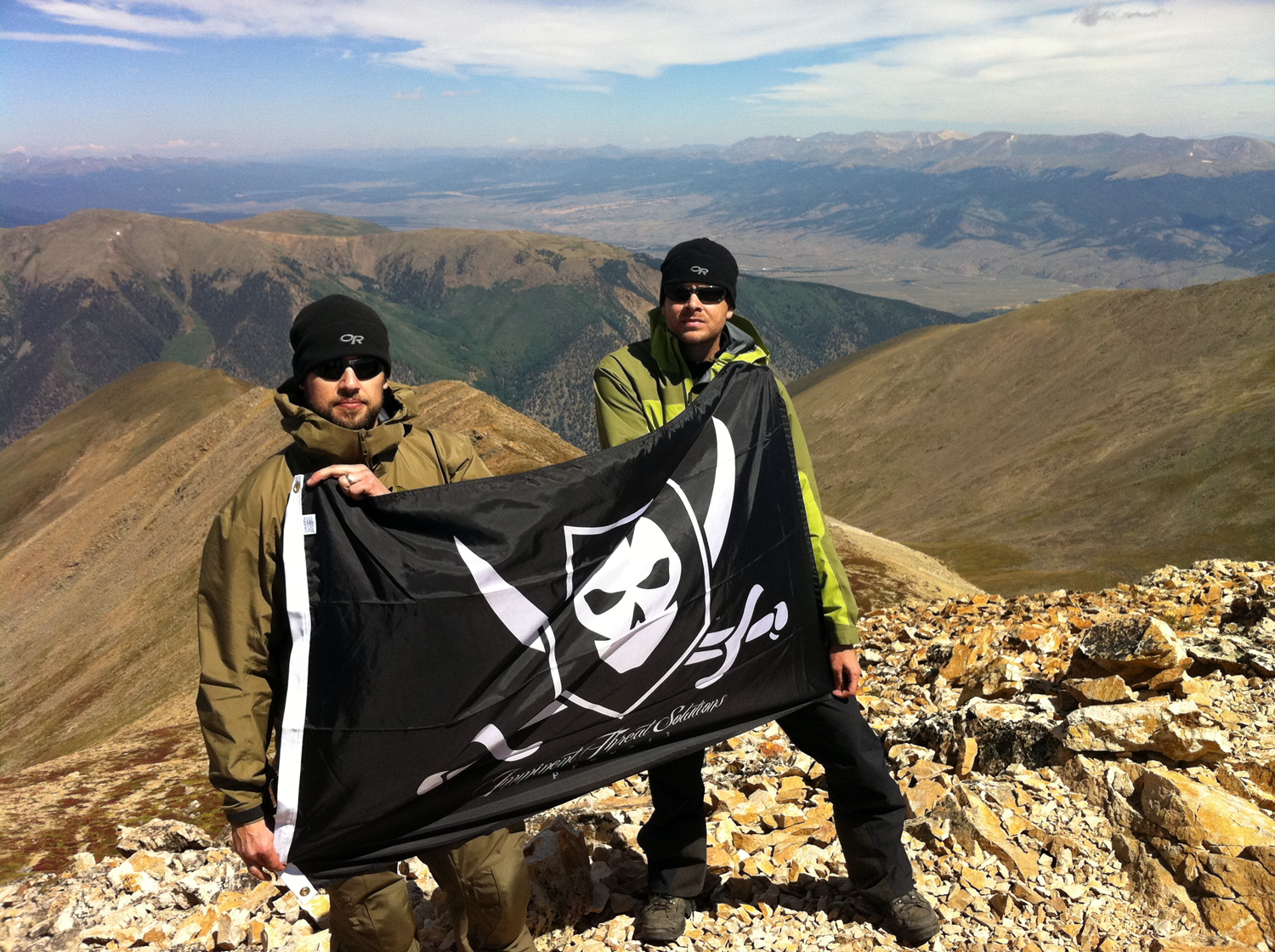 Bryan and Mike atop Mount Belford