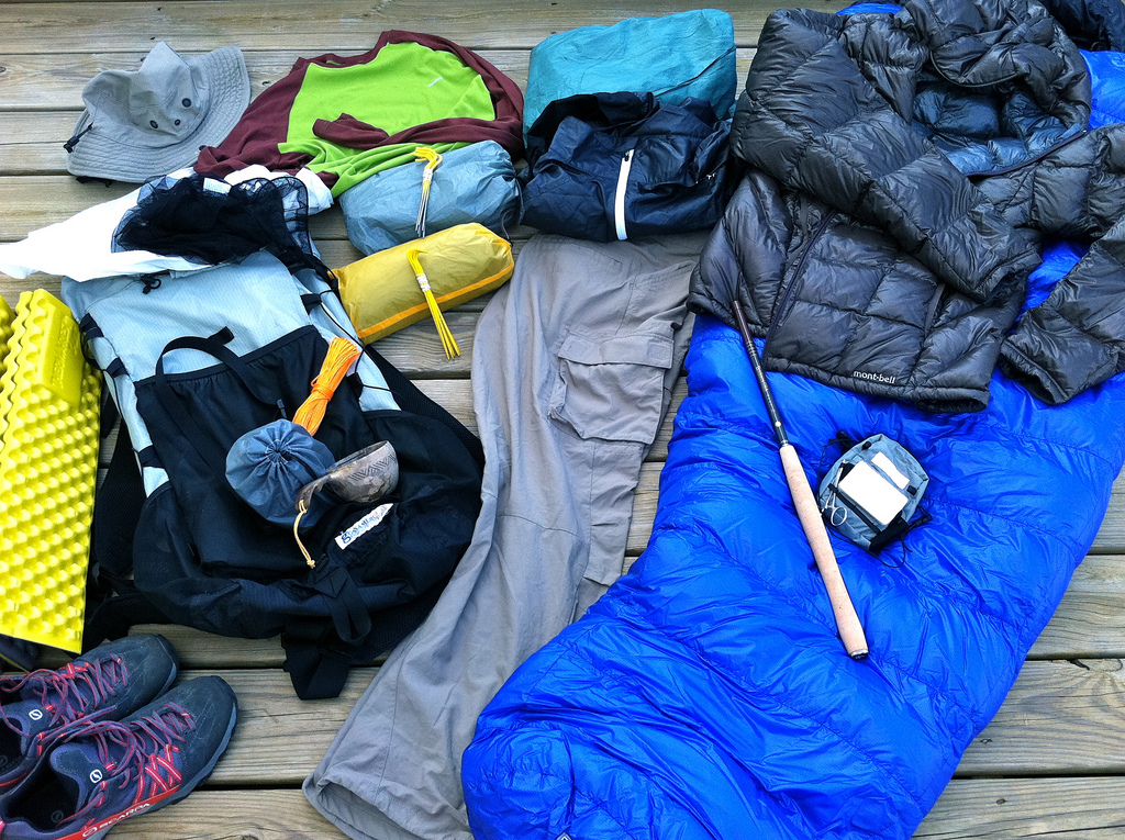 Lightweight Backpacking Step 1