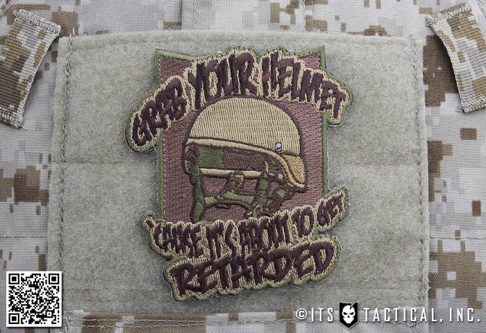 Grab Your Helmet Morale Patch