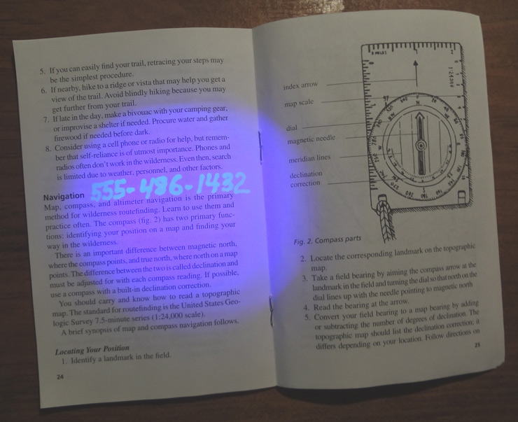 UV Used In Book UV On