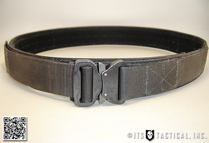 Low Profile Inner/EDC Belt | Use As EDC IWB Belt or Quickly Throw on An Outer Belt | Fits Your Pant Size | Blue Alpha