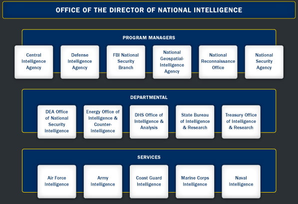 Intelligence Community Structure