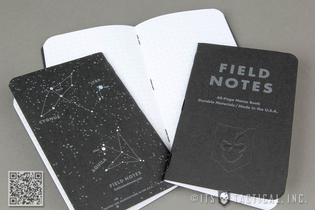 ITS Embossed Field Notes - Night Sky Edition 01