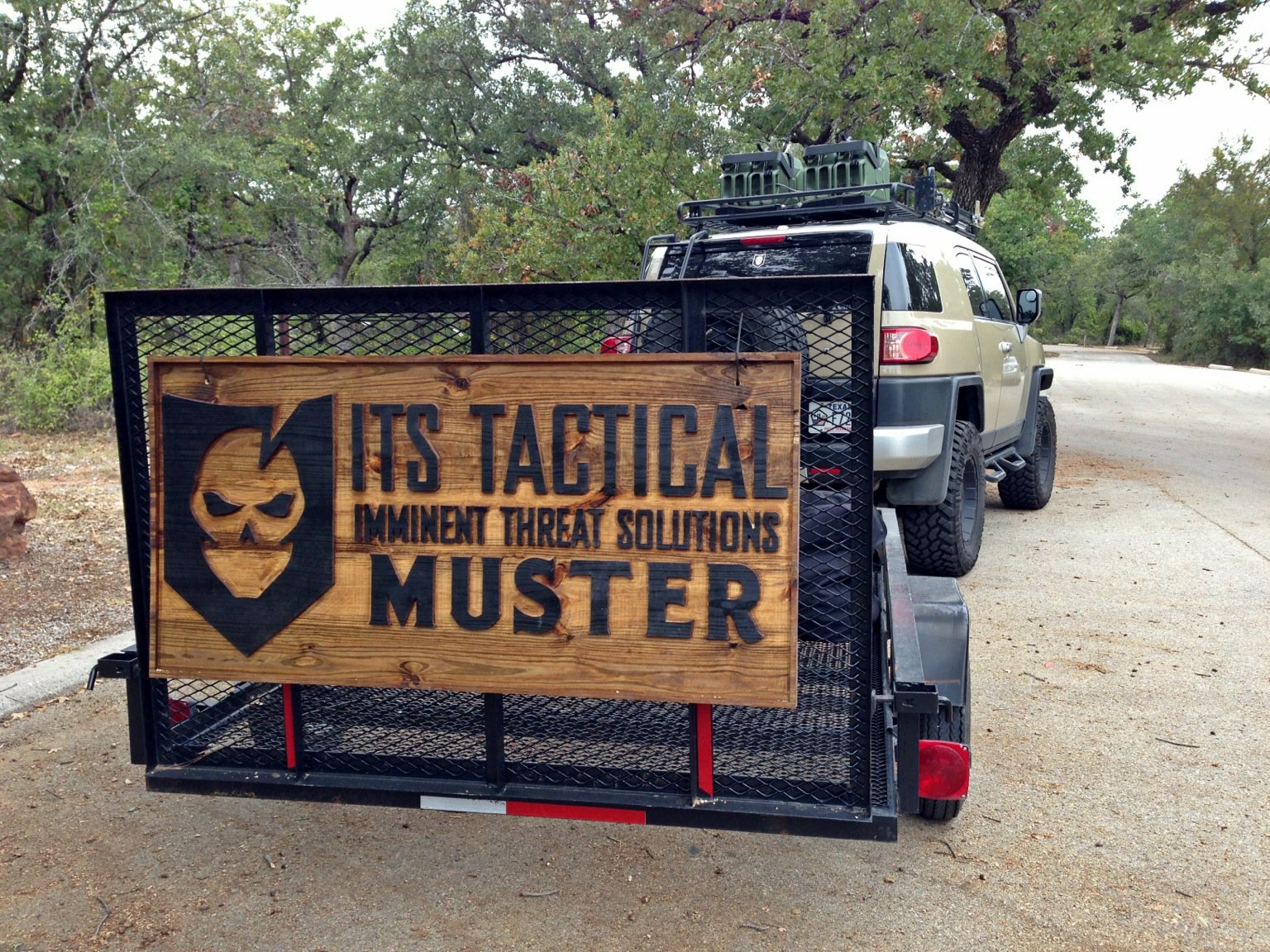 Muster Truck Sign