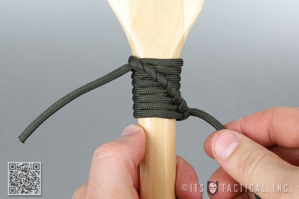How to Wrap a Paddle or Handle with Paracord ITS Tactical