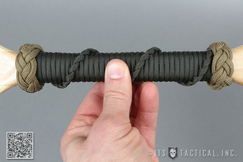Paracord Paddle Wrapping 48