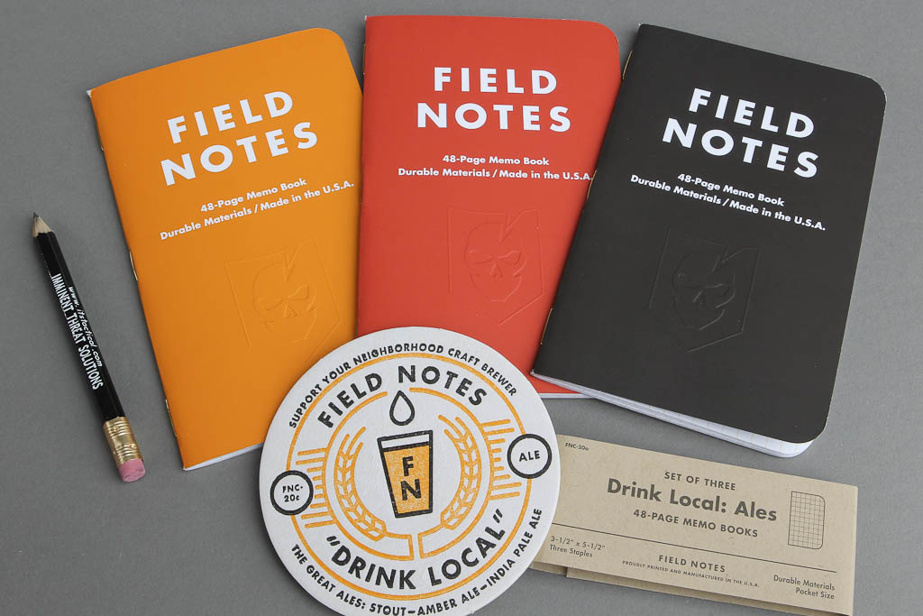 ITS Embossed Field Notes - Drink Local- Ales (Set of 3) 006