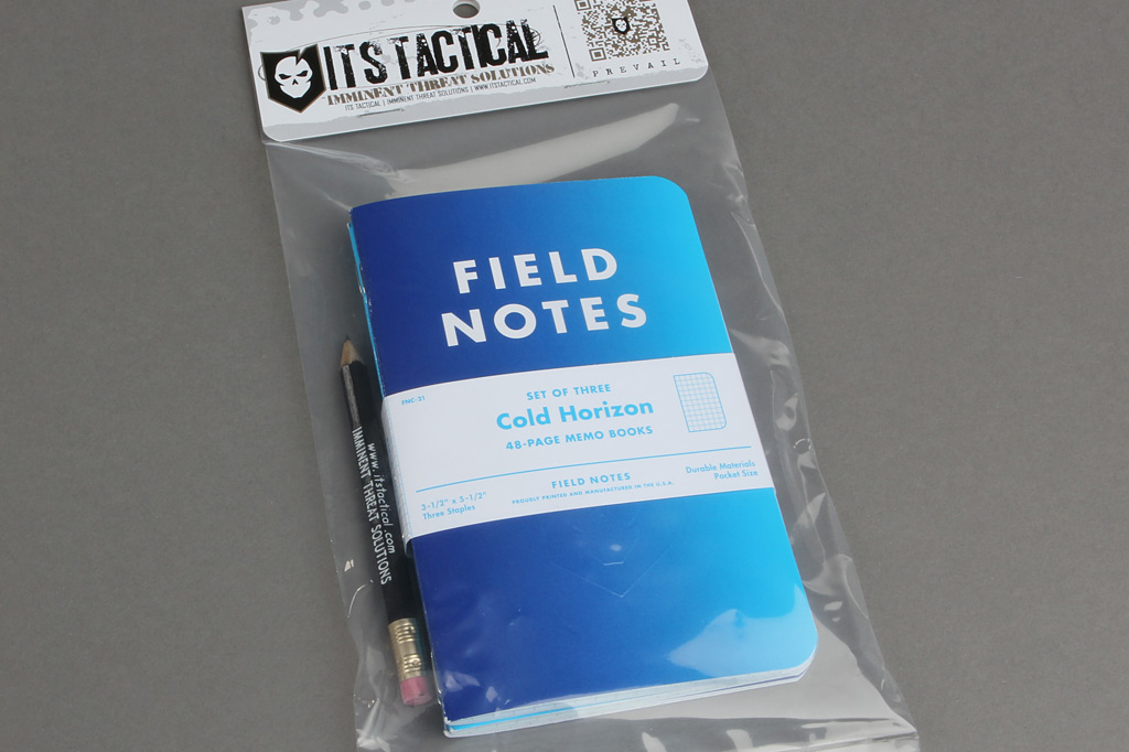 ITS Embossed Cold Horizon Field Notes