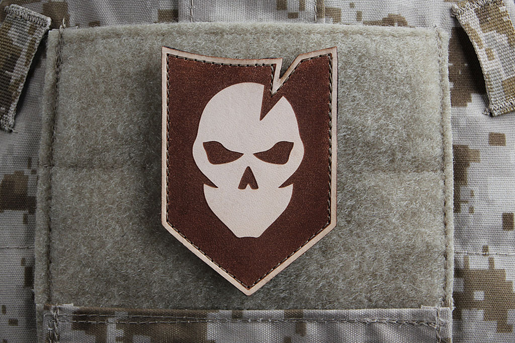 Leather ITS Logo Morale Patch