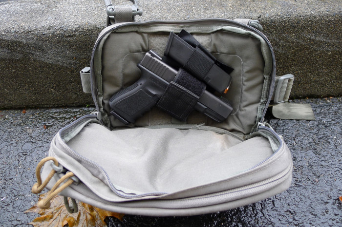 Glock 19 and Mag in the Kit Bag