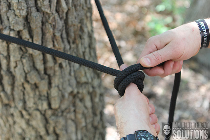 Knot of the Week: Tying a Barrel Knot for Single Line Rappelling - ITS ...