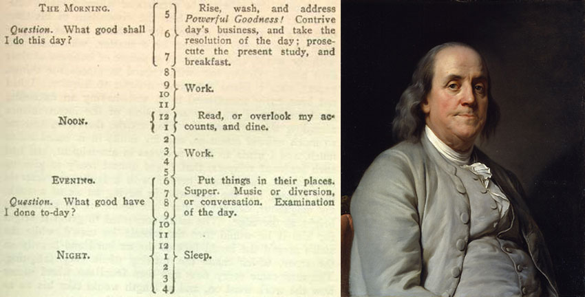 Ben Franklin Schedule