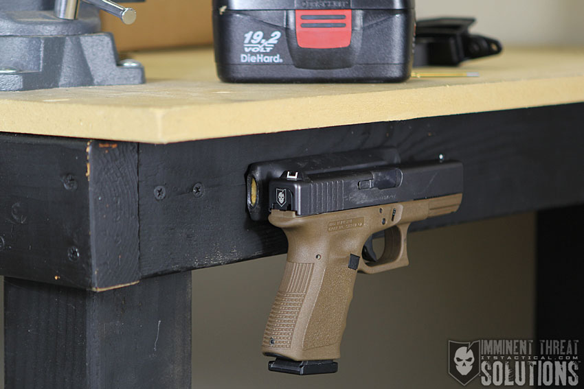 DIY Inexpensive Gun Mount Conceal Your Firearm Within Arm's