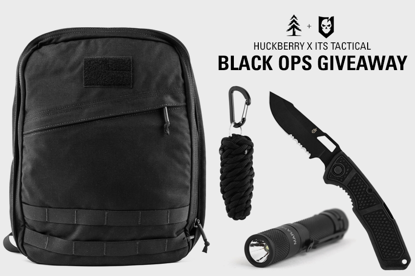 Huckberry Black Ops Prize Pack Giveaway