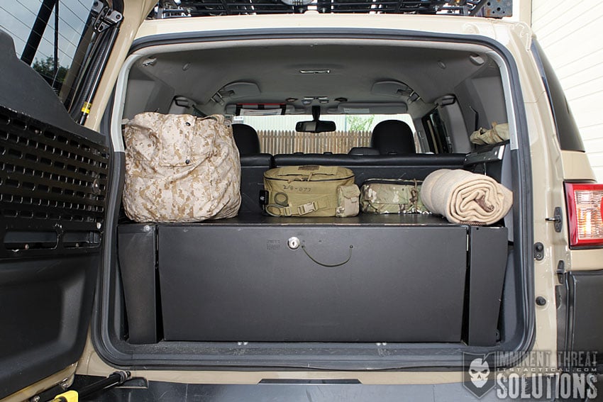 Cargo Drawer in Trunk