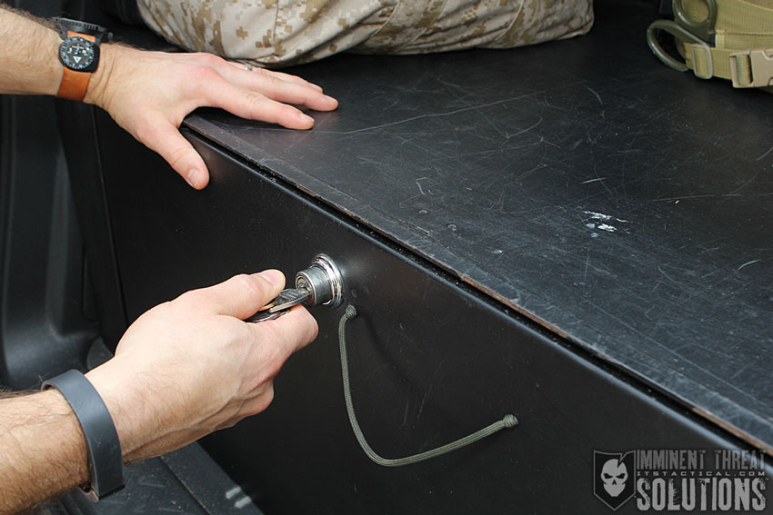 Installing Security Cargo Drawer In FJ Cruiser