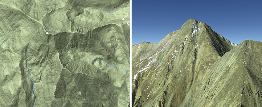 Topographic Map Example