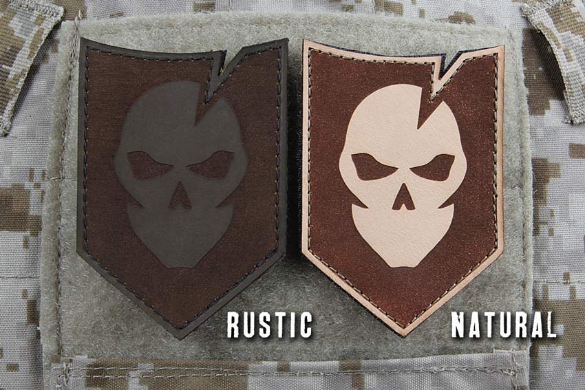 ITS Tactical Leather Morale Patches