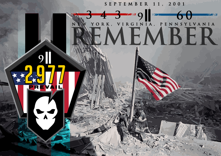 9/11 Memorial Graphic