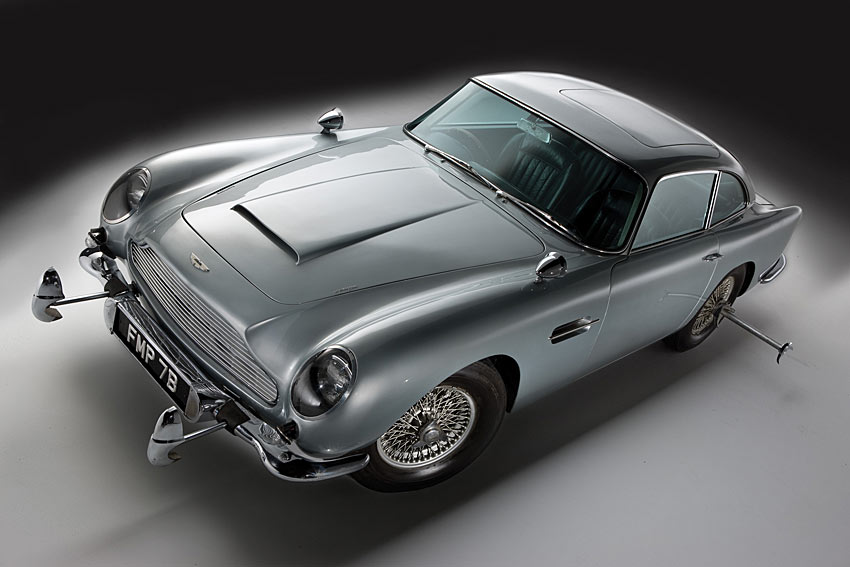 Original Adventuremobiles James Bond Aston Martin